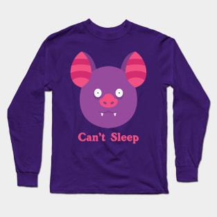 Bat Can't Sleep Long Sleeve T-Shirt